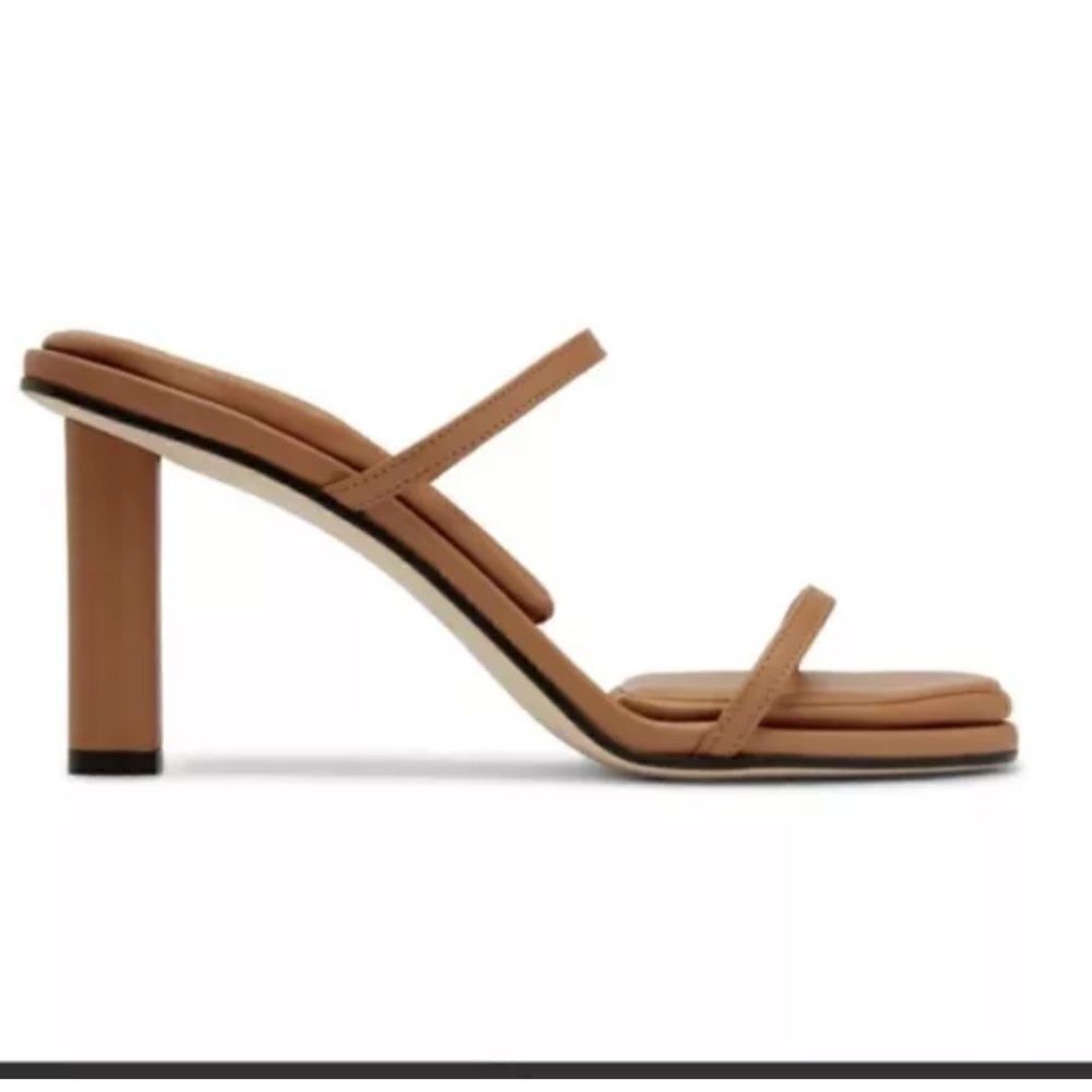 Tamara Mellon high brown strappy shoes size 37